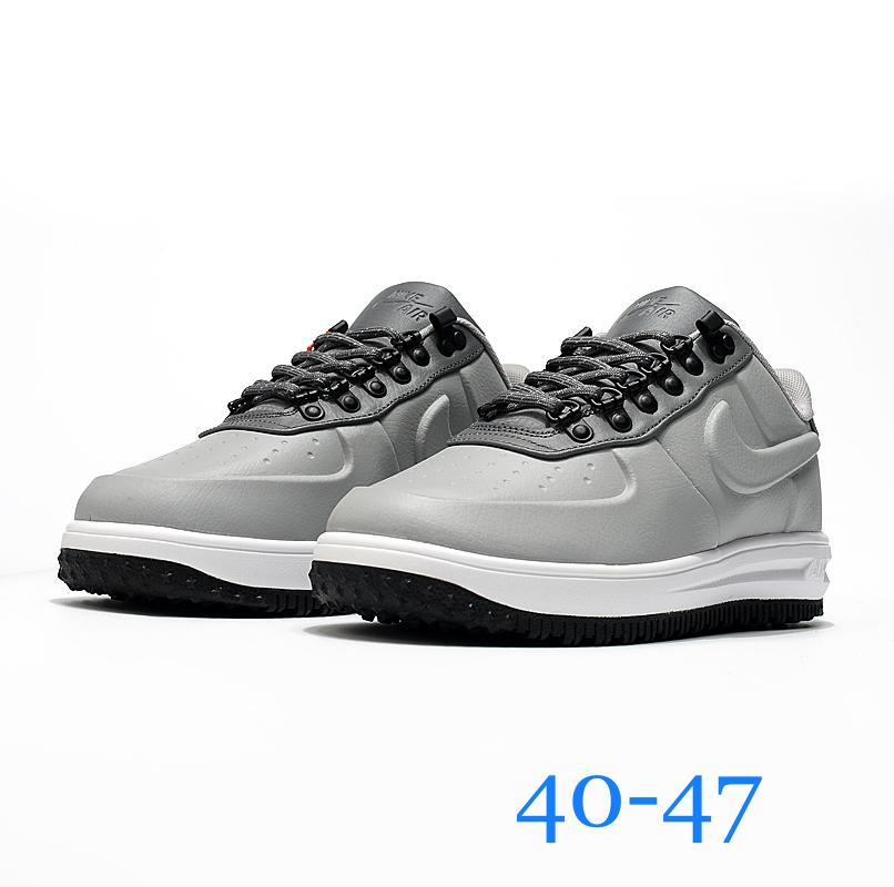 2002 Nike Air Force III Low Grey Black White Shoes - Click Image to Close